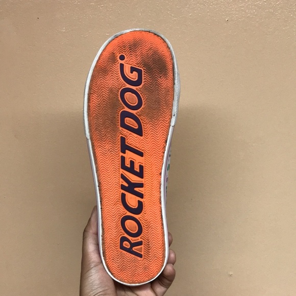 Rocket Dog Jazzin Pastel Floral High Top Sneakers - Picture 14 of 17